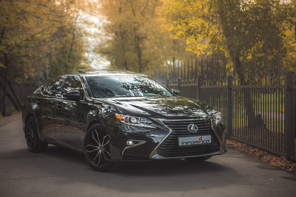 Lexus es250 черный